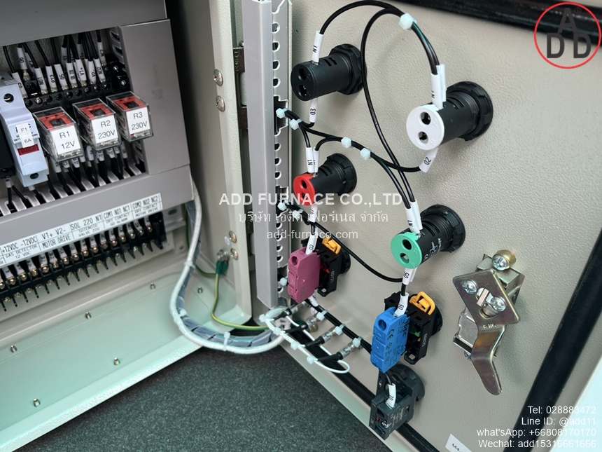 ตู้คอนโทรลเครื่องตัดแก๊ส Gas Cutting Control Panel (13)